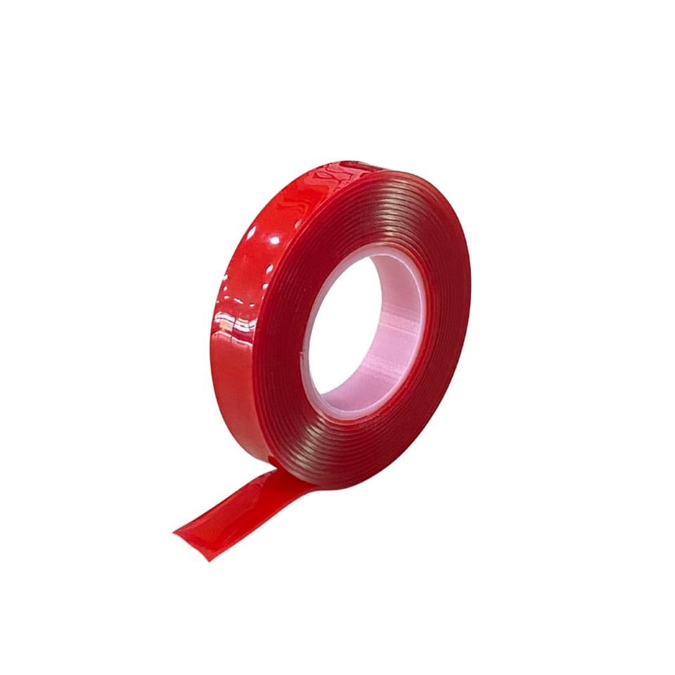 ÇİFT TARAFLI BANT 10 MM X 2 MT ŞEFFAF (SİLİKONLU)