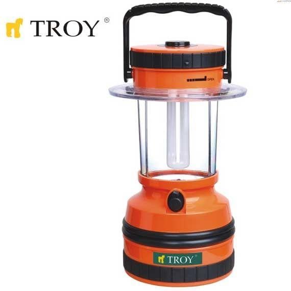 12V TROY KAMP LAMBASI ÇAKMAK FİŞLİ (ŞARJLI)