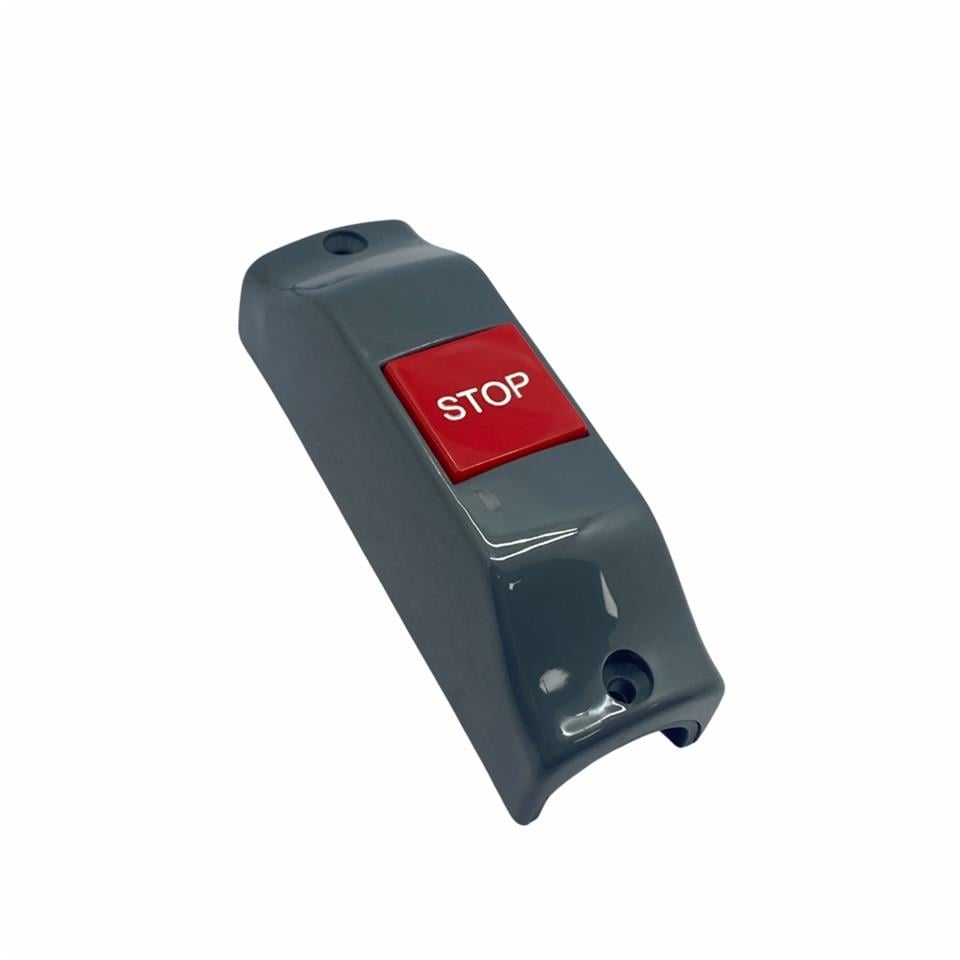 DURACAK (STOP) İKAZ BUTONU BORU TİP GRİ (DİK) (111*37 MM) BELEDİYE OTOBÜSÜ