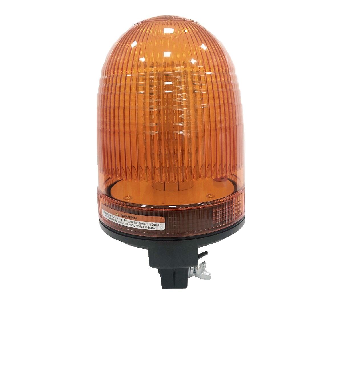 12V-24V ÇAKAR TEPE LAMBA 80 LEDLİ 16W BORU TİP 3 FONKSİYONLU (222*127 MM) SARI