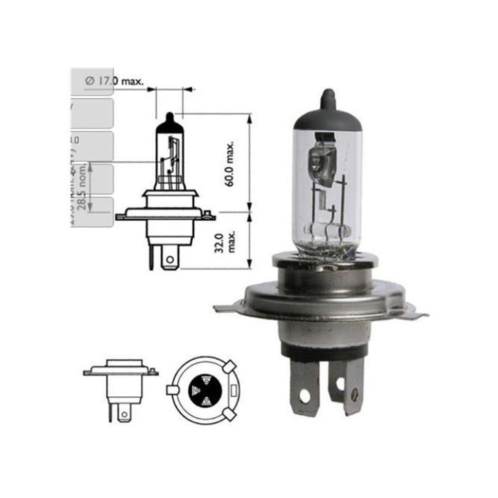 TRIFA 24V H4 AMPUL 100/90W 43T GERMANY