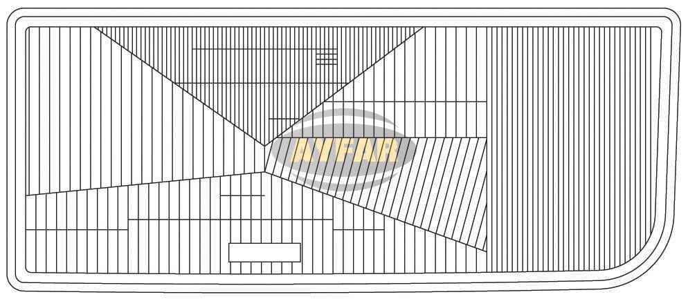AYFAR FAR CAMI MERCEDES ACTROS/AXOR 1996-2004 SAĞ