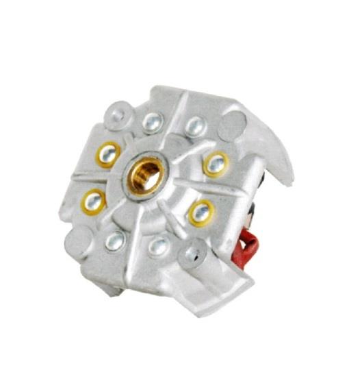 12V MARŞ KÖMÜR YUVASI (ARKA KAPAK) (ALÜMİNYUM) (4 KÖMÜRLÜ) EM BMM