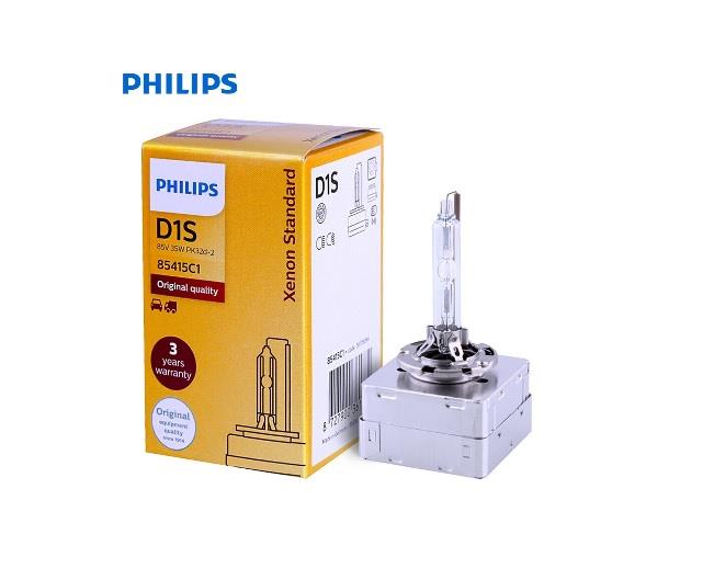 PHILIPS 12V-85V XENON AMPUL D1S 35W 4600K (METAL)