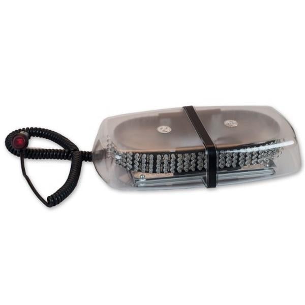 12V ÇAKAR TEPE LAMBASI (LEDLİ) (MIKNATISLI) (ÇAKMAK FİŞLİ) (6 FONKSİYONLU) (ŞEFFAF SARI)