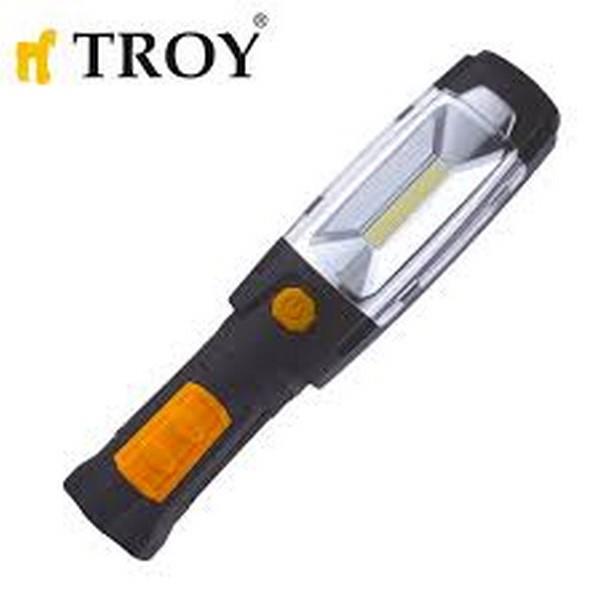 EL FENERİ ÇALIŞMA LAMBASI 6 + COB LEDLİ MIKNATISLI ASKILI (ŞARJLI)