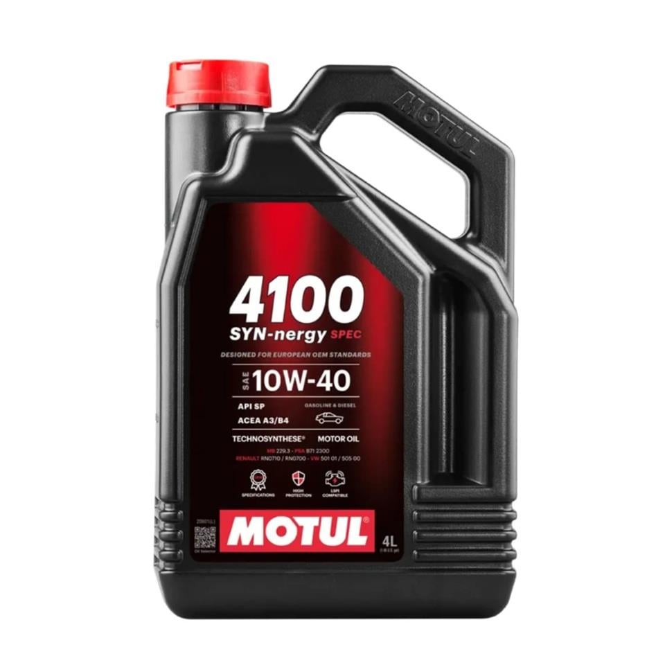 MOTUL 4100 SYN-NERGY SPEC 10W-40 A3/B4 MOTOR YAĞI (4 LT)