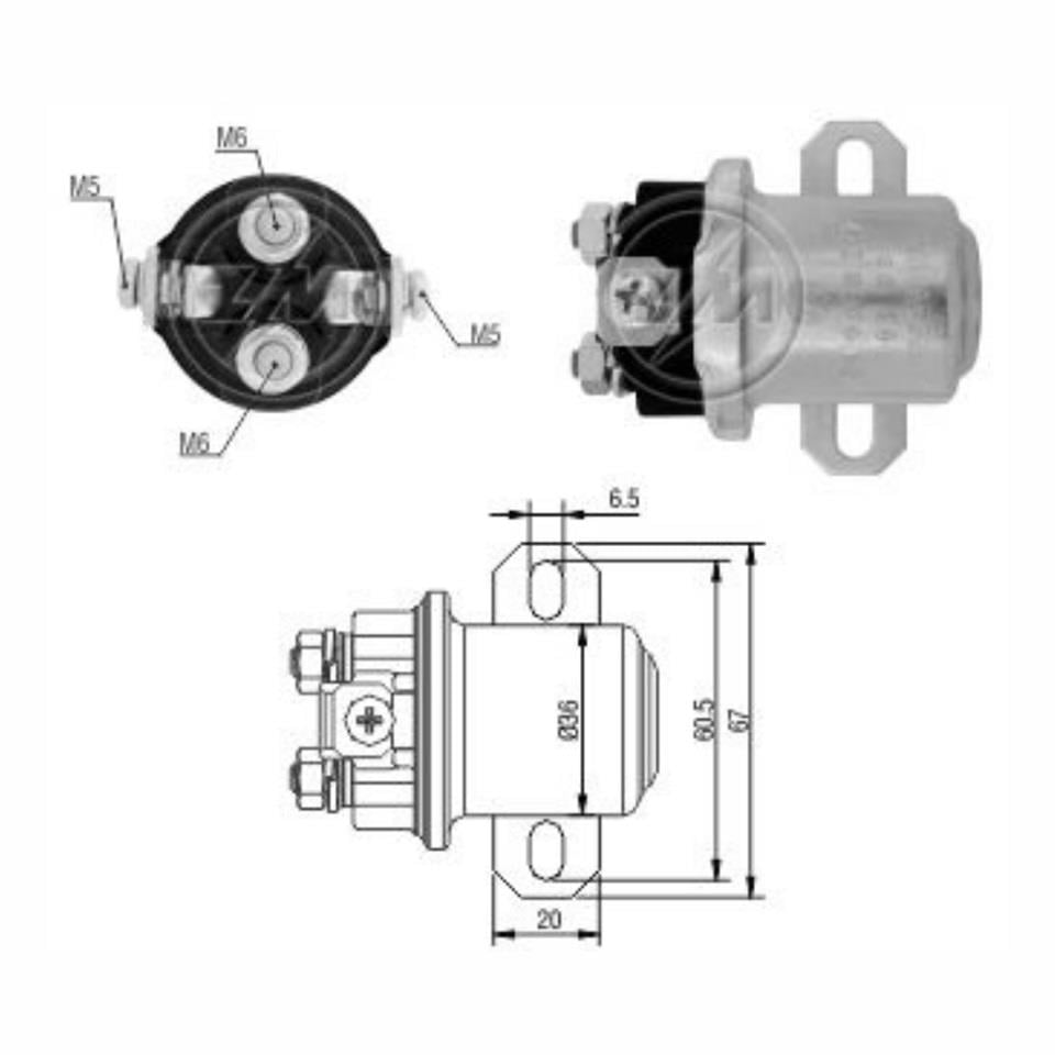 ZM 24V MARŞ YARDIMCI ARA OTOMATİK (KABLOSUZ) (ÇİFT ÇIKIŞ)