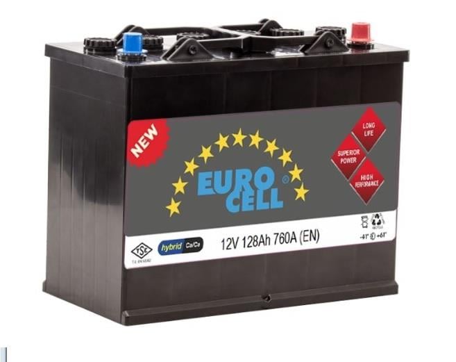 EUROCELL 12V 128 AH AKÜ 900 A (EN) (349*175*285)