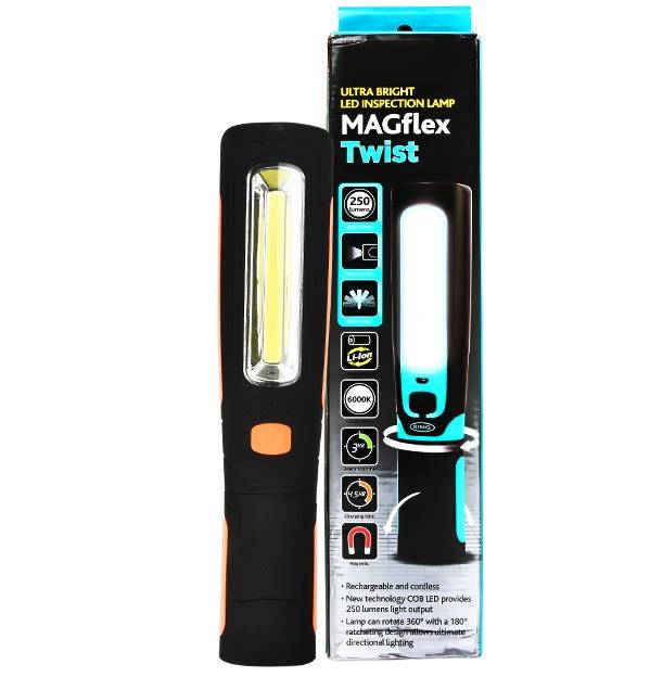 3.7V EL FENERİ MIKNATISLI (COB LED) (ŞARJLI) 2200 mAh