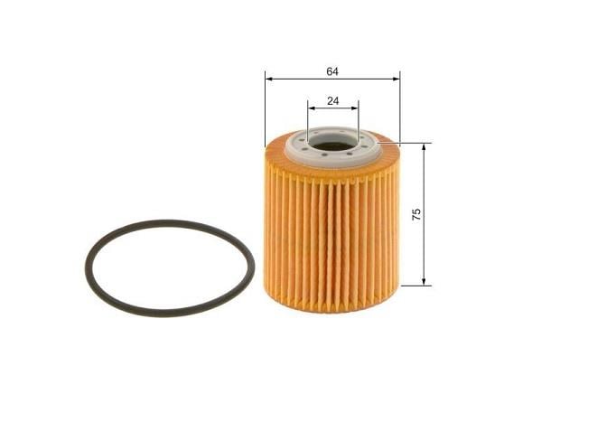 BOSCH YAĞ FİLTRESİ CITROEN-FORD-OPEL-PEUGEOT 2017 >