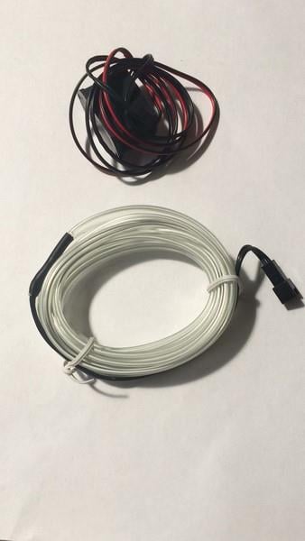 12V NEON IŞIKLI KABLO BEYAZ TEK RÖLELİ (2 MT)