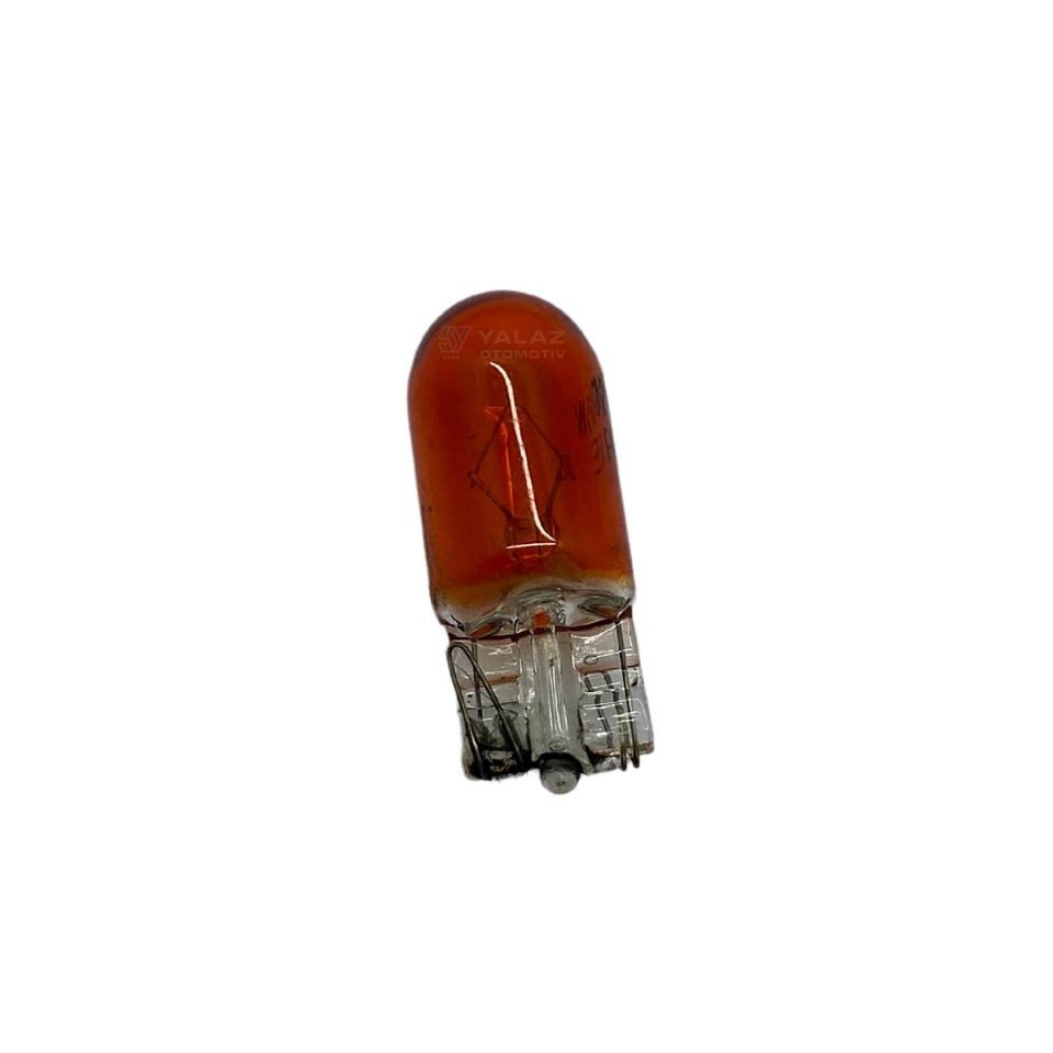 PREMIUM 12V DİPSİZ AMPUL T10 5W SARI