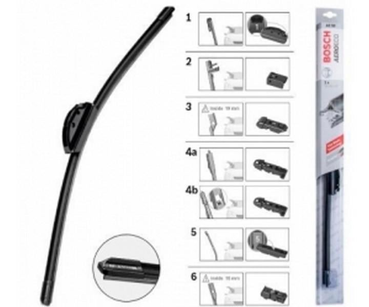 BOSCH SİLECEK SÜPÜRGESİ 350 MM AEROECO (AEROTWIN) (6 APARATLI) (AE34)