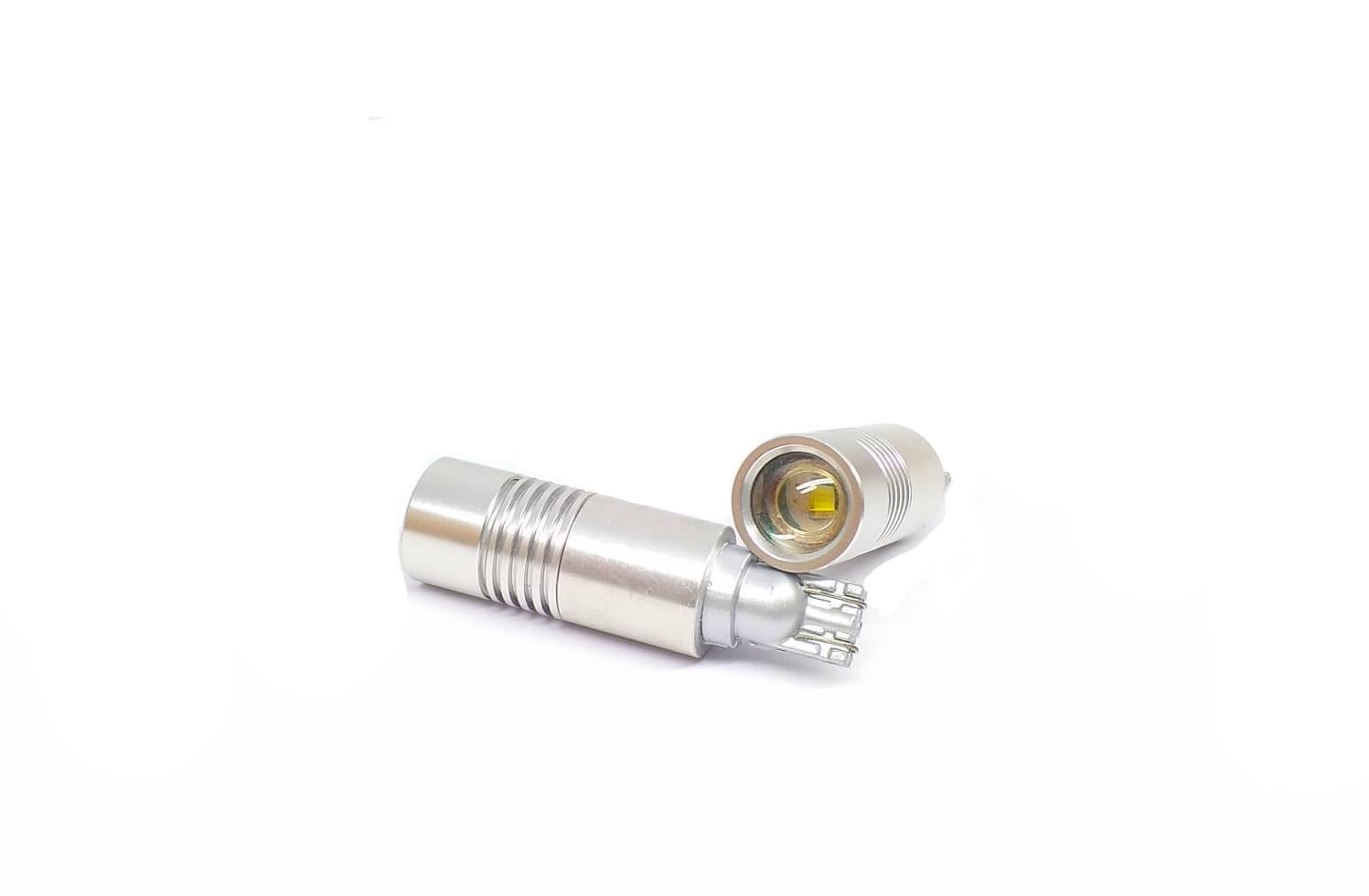 PHOTON 12V DİPSİZ AMPUL T10 LED BEYAZ 6000K MERCEKLİ UZUN CB (2 AD)