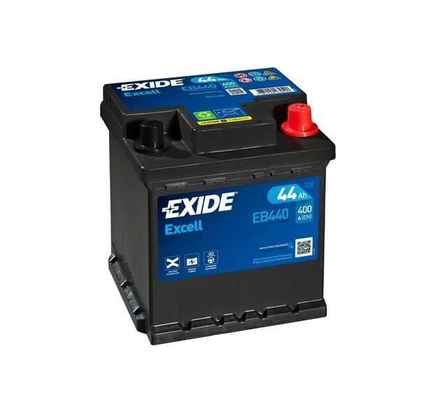 EXIDE 12V 44 AH AKÜ EXCELL 400 A (EN) (207*175*190)