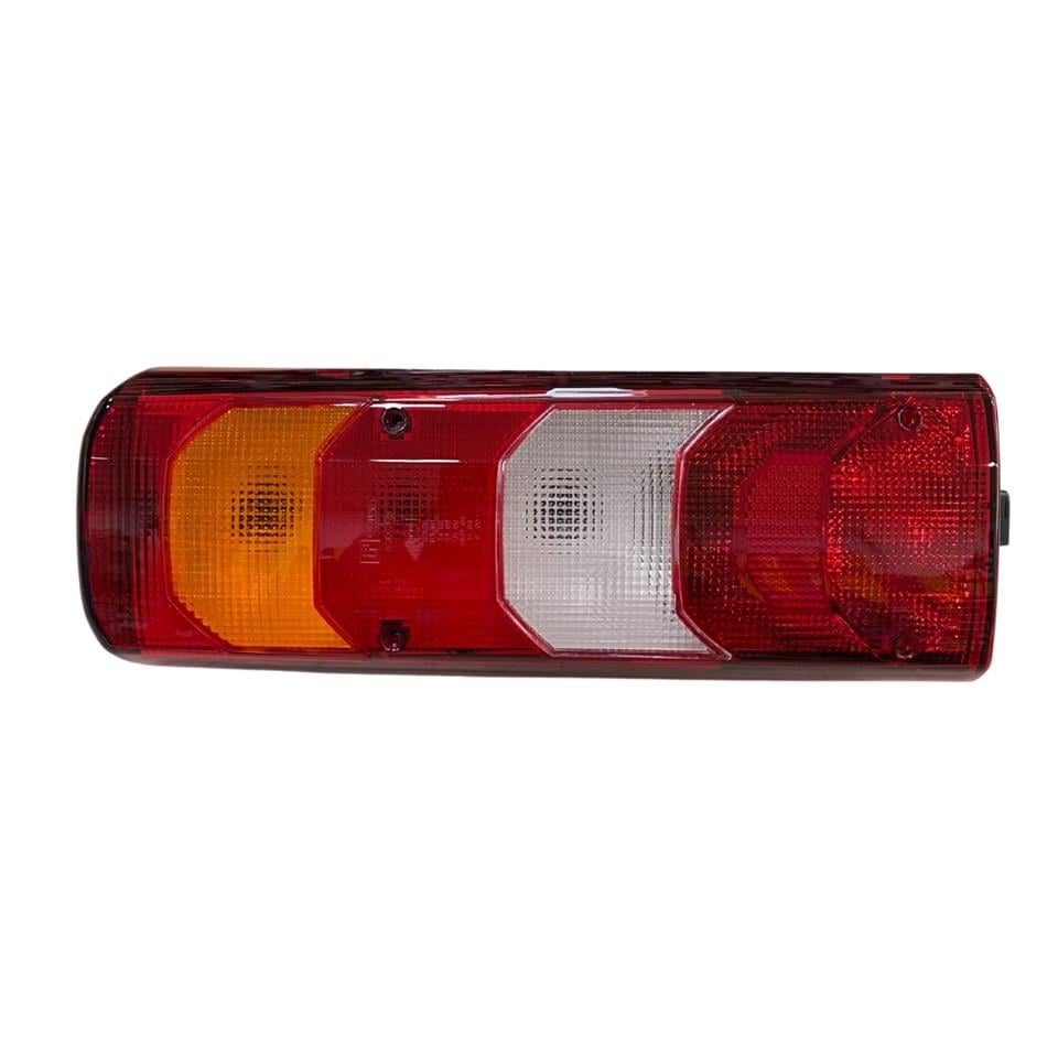 STOP LAMBASI 6-FONKSİYONLU (YAN SOKETLİ 7-FİŞ) (PLAKALI) SOL MERCEDES ACTROS/AROCS