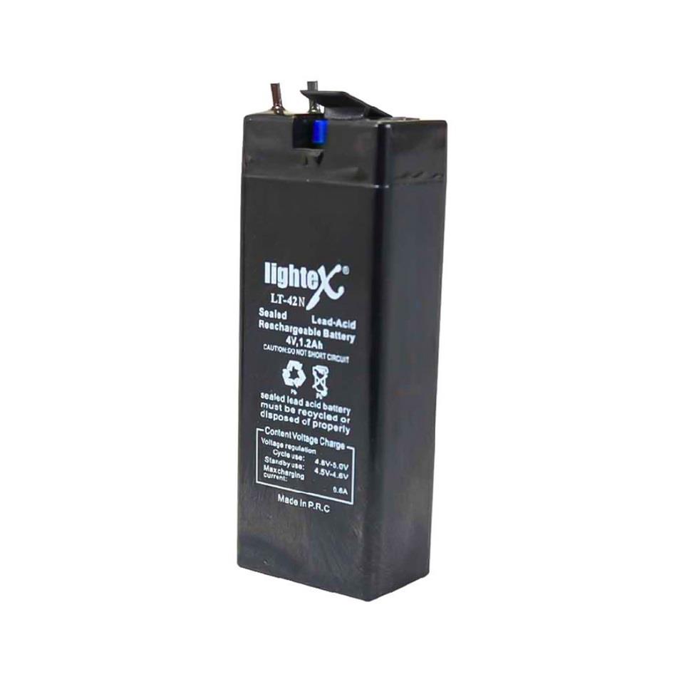 4V 1.2 AH AKÜ KURU TİP LEHİMLİ (35*20*90) (121 GR)