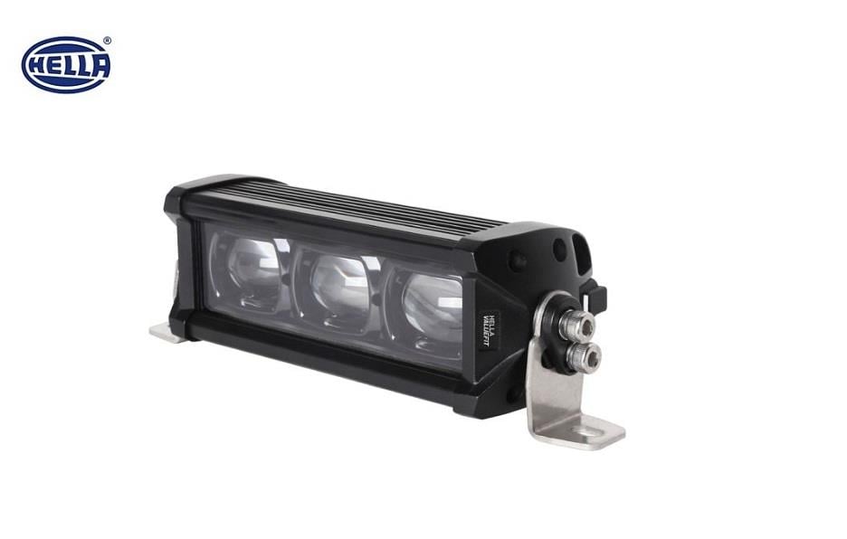 HELLA 12V-24V LED BAR OFF-ROAD TEK SIRA 22W 6500K 1000 LÜMEN (3 LEDLİ) (209*86*80 MM)