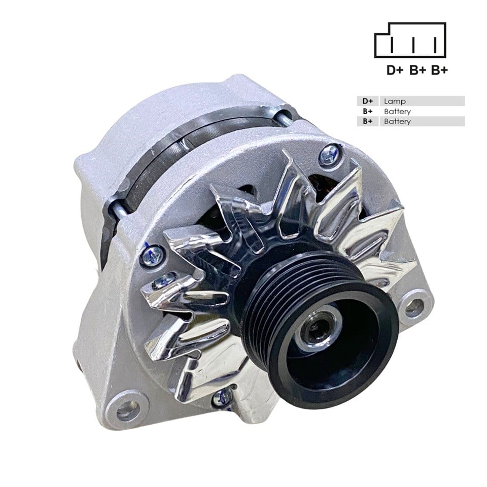12V ALTERNATÖR DİNAMO BOSCH TİPİ 70 A (D+ B+ B+) MERCEDES 124/190/E/S/SL SERİSİ/T1