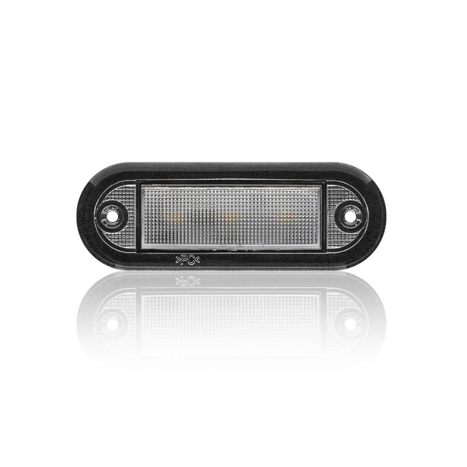 SANEL 12V-24V PARMAK LAMBA 3-LEDLİ KABLOLU (KIRMIZI) (84.3*29.8 MM) E9