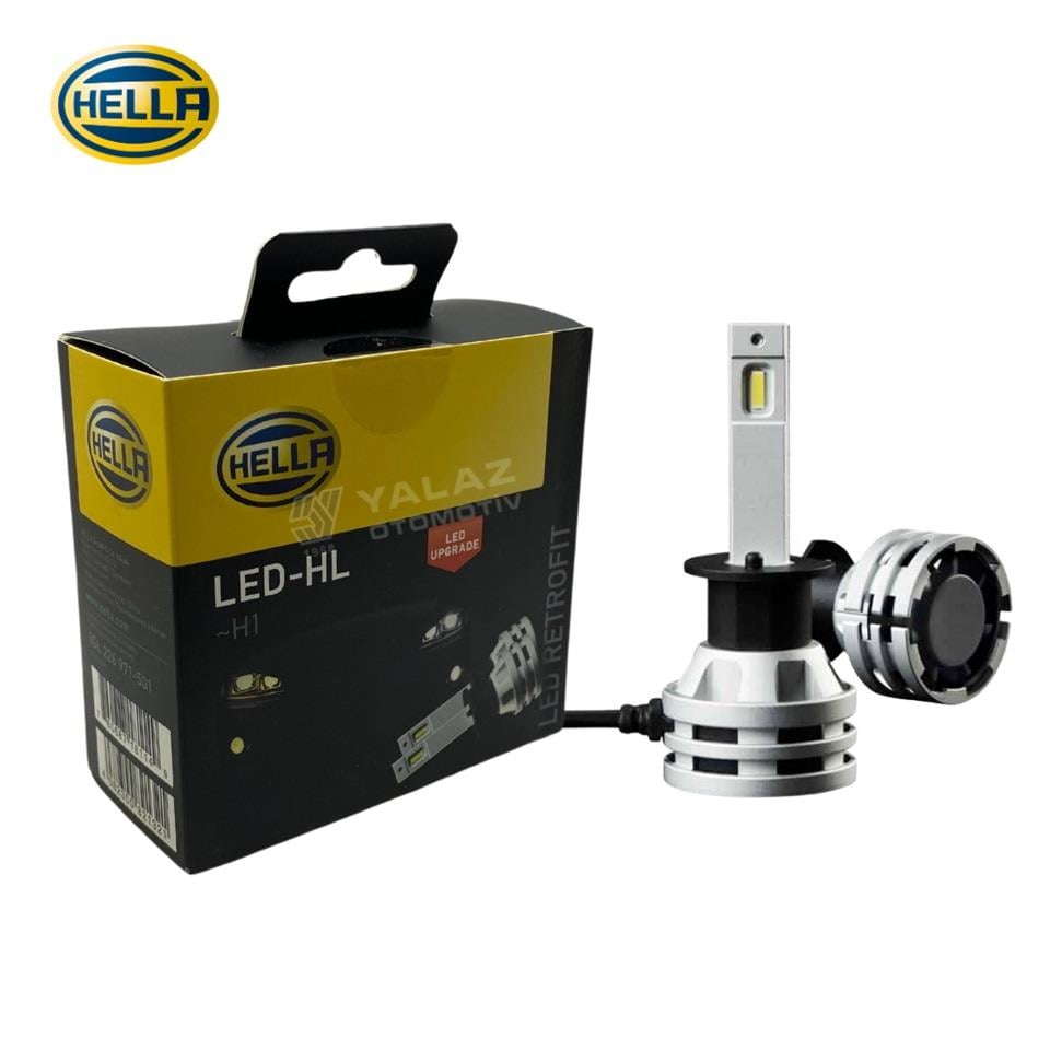 HELLA 12V-24V H1 CSP LED XENON FAR AMPUL SETİ 6500K