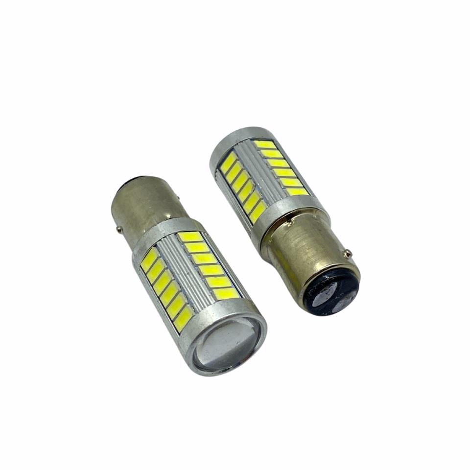 12V 1016 AMPUL 33 LEDLİ BEYAZ CANBUS (MERCEKLİ) (2 AD)