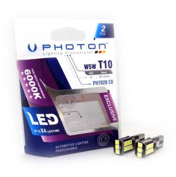 PHOTON 12V DİPSİZ AMPUL 15 LEDLİ T10 BEYAZ 6000K CB EXCLUSIVE (2 AD)