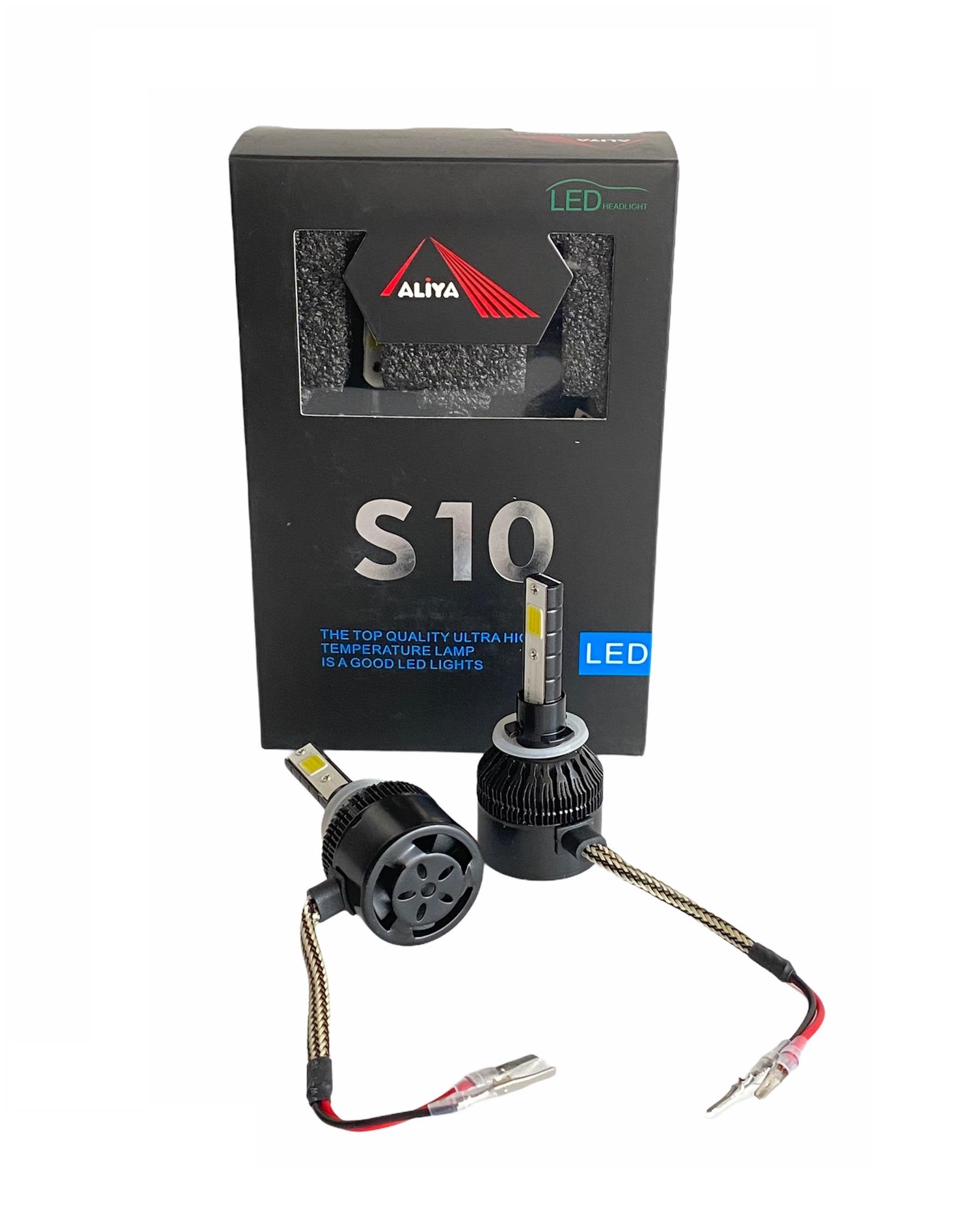 9V-32V H27 COB LED XENON FAR AMPUL SETİ 6500K 80000 LÜMEN