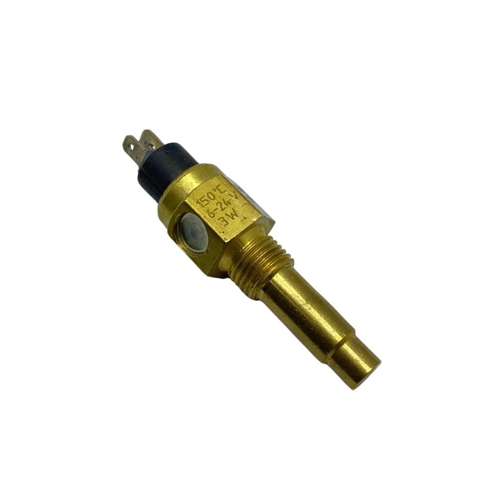 ÖLÇÜSAN 12V-24V YAĞ HARARET MÜŞÜRÜ (ÖLÇME SAHASI 150°C) (130 °C İKAZLI)