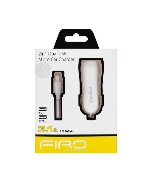 12V-24V TELEFON ŞARJ CİHAZI SAMSUNG (ÇAKMAK GİRİŞLİ) (2 X USB GİRİŞLİ) BEYAZ