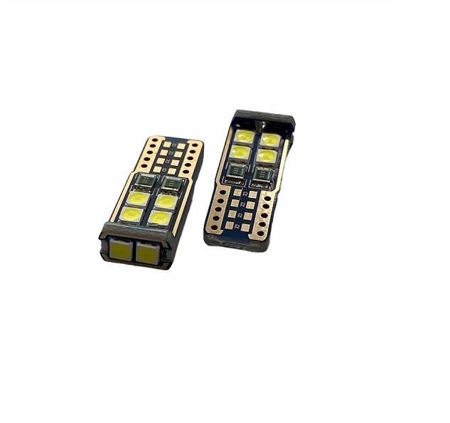 12V DİPSİZ AMPUL T10 (10 LEDLİ) (CANBUS) BEYAZ (2 AD)