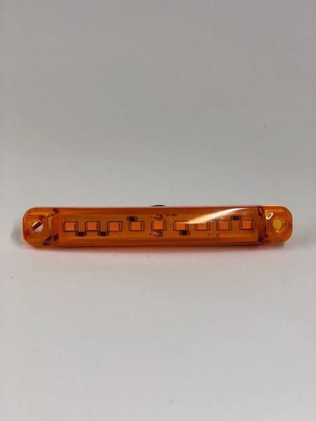 12V-24V PARMAK LAMBA 9-LEDLİ SARI (99*14 MM)