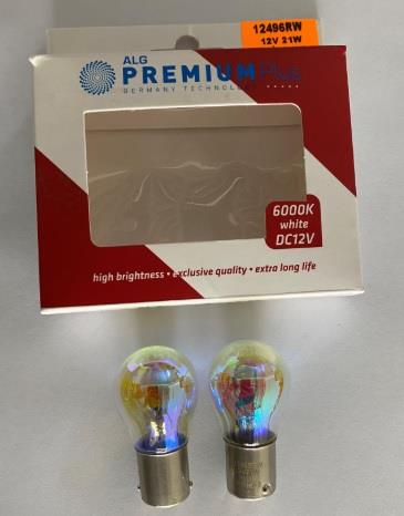 PREMIUM 12V 93 AMPUL 21W DİADEM SARI (DÜZ TIRNAK) (2 AD)