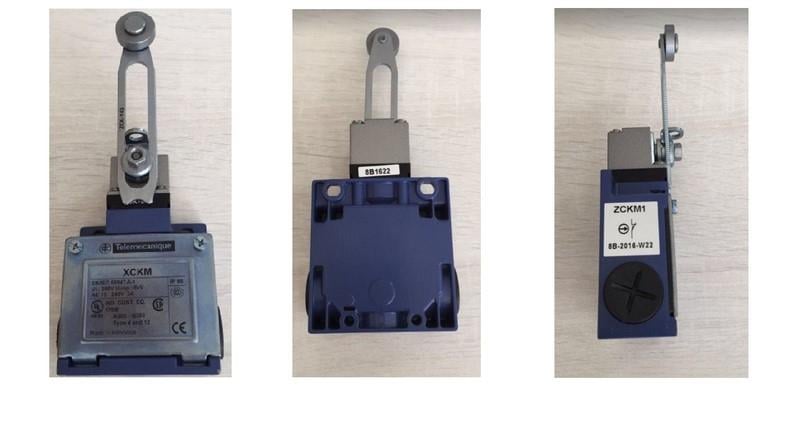 TELEMECANIQUE LİMİT SWITCH (SINIR ŞALTERİ) (DÖNER KOL 19 MM METAL MAKARALI) AYARLANABİLİR DAMPER