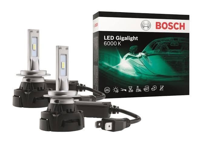 BOSCH 12V H7 CSP LED XENON FAR AMPUL SETİ 6000K 4600 LÜMEN 30W CANBUS