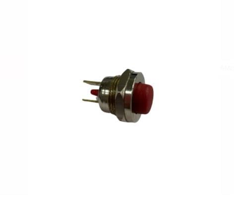 METAL BUTON MİNİ (FİŞLİ) (16 MM) KIRMIZI
