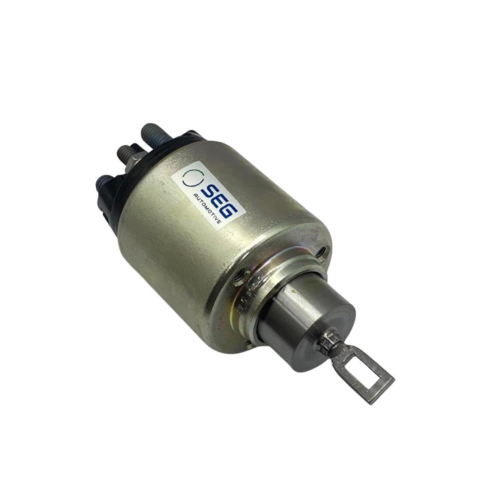 SEG 12V MARŞ OTOMATİĞİ İNCE GÖVDE M6 SAĞ (26 MM) (KISA PİSTON) (START-STOP)