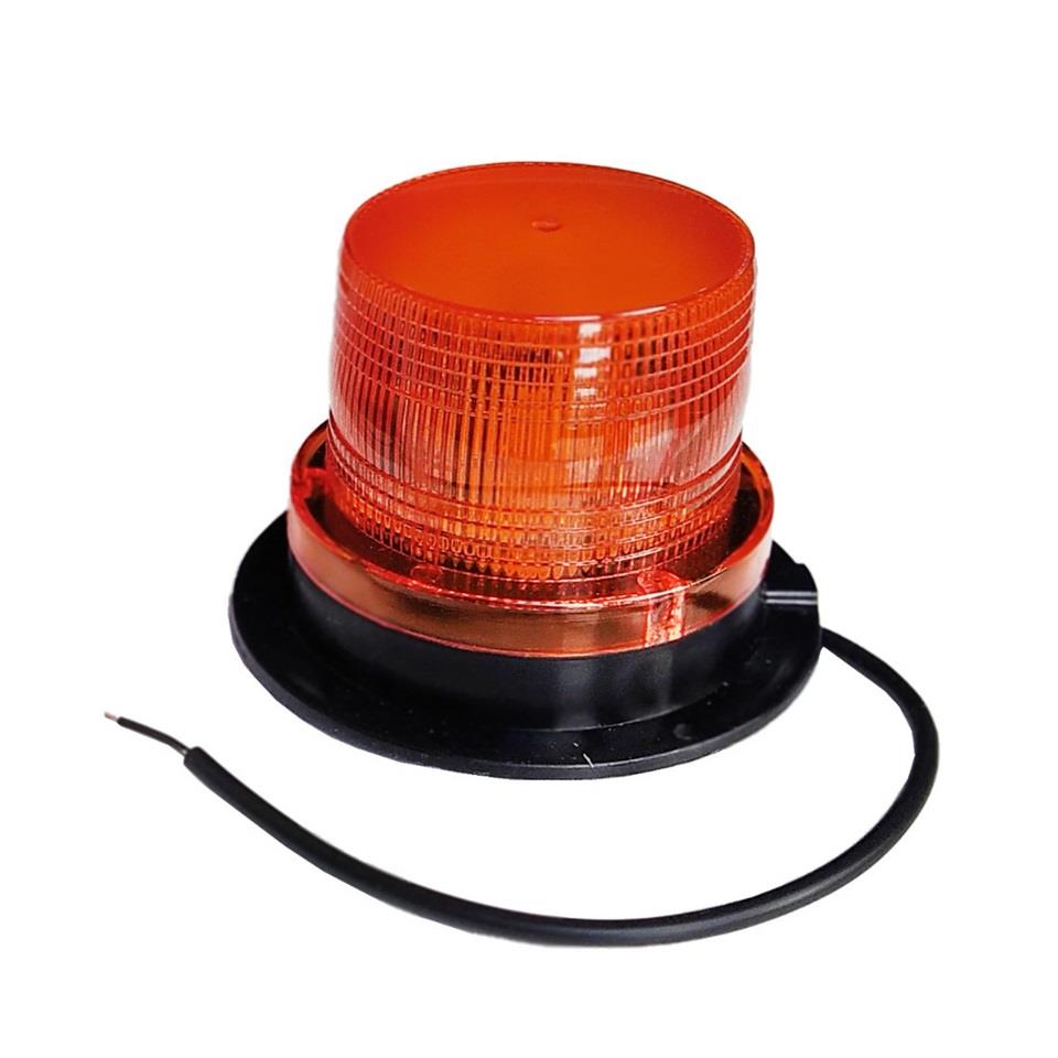 12V-110V ÇAKAR FLAŞ LAMBA LEDLİ KABLOLU SARI