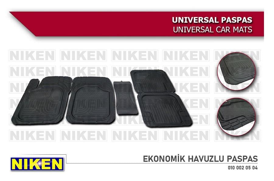 ARAÇ PASPASI (SİYAH) (5 PARÇA) () UNIVERSAL