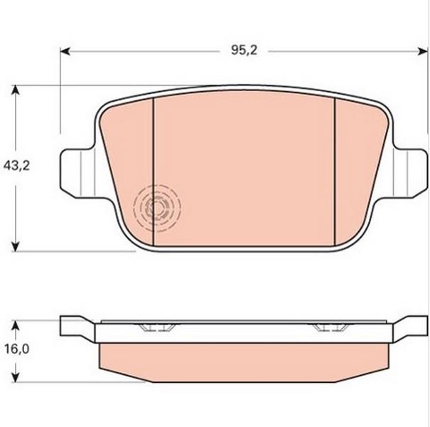 BOSCH ÖN FREN BALATASI FIAT ALBEA/DOBLO/LINEA/PANDA/PUNTO/STILO