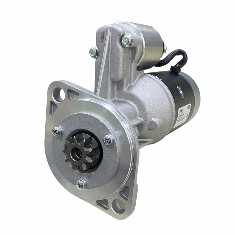 12V MARŞ MOTORU HITACHI TİPİ 9 DİŞ 2.0 KW ISUZU-KOMATSU FORKLİFT-THERMOKING YANMAR MOTORLU