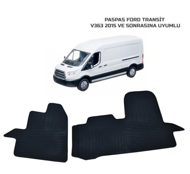ARAÇ PASPASI SİYAH (ÖN) (3 PARÇA) FORD TRANSİT 2013 >
