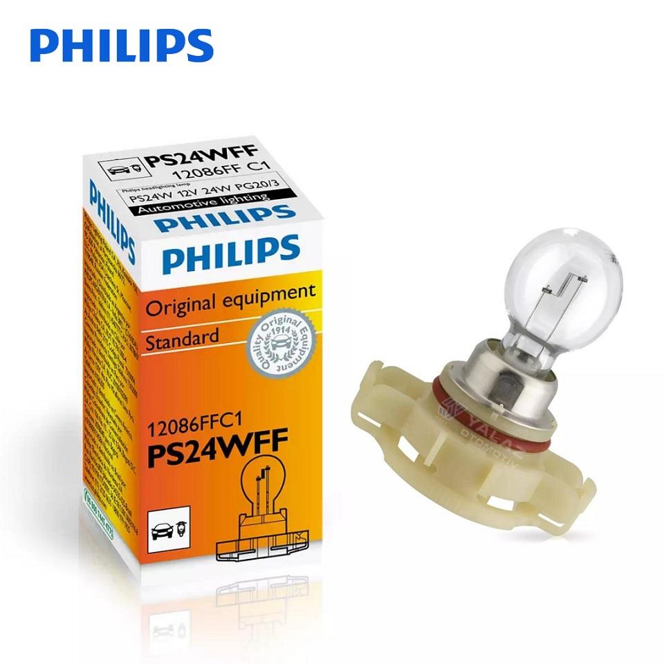 PHILIPS 12V GÜNDÜZ SÜRÜŞ AMPULÜ SOKETLİ PS24WFF