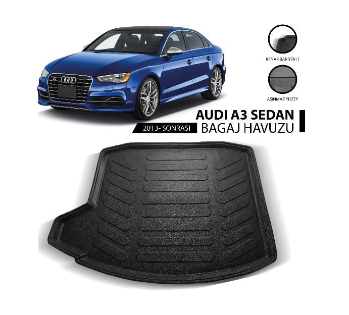 BAGAJ HAVUZU AUDI A3 SEDAN 2013 >