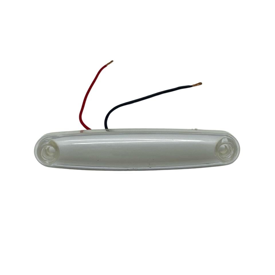 12V PARMAK LAMBA NEON LEDLİ BEYAZ (118*23 MM) 