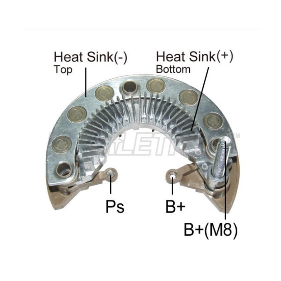 DİYOT TABLASI  MITSUBISHI TİPİ 185 A (M8 SAĞ CIVATA) RENAULT MASTER/KALEOS