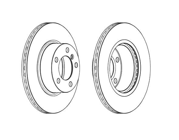 FERODO FREN AYNASI (DİSKİ) ÖN BMW F20/F21/F30/F31/F21/F33/F34/F80/F82/F83