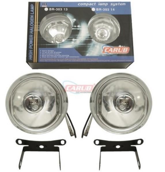 SİS LAMBASI YUVARLAK BEYAZ (H3 AMPULLÜ) (90 MM) (2 AD)