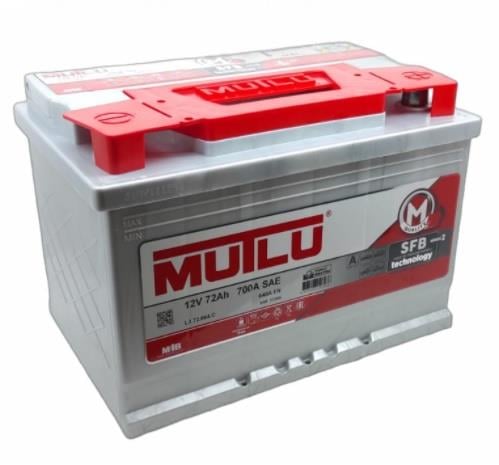MUTLU 12V 72 AH AKÜ SFB 640 A (EN) (278*175*190) (TIRNAKSIZ)